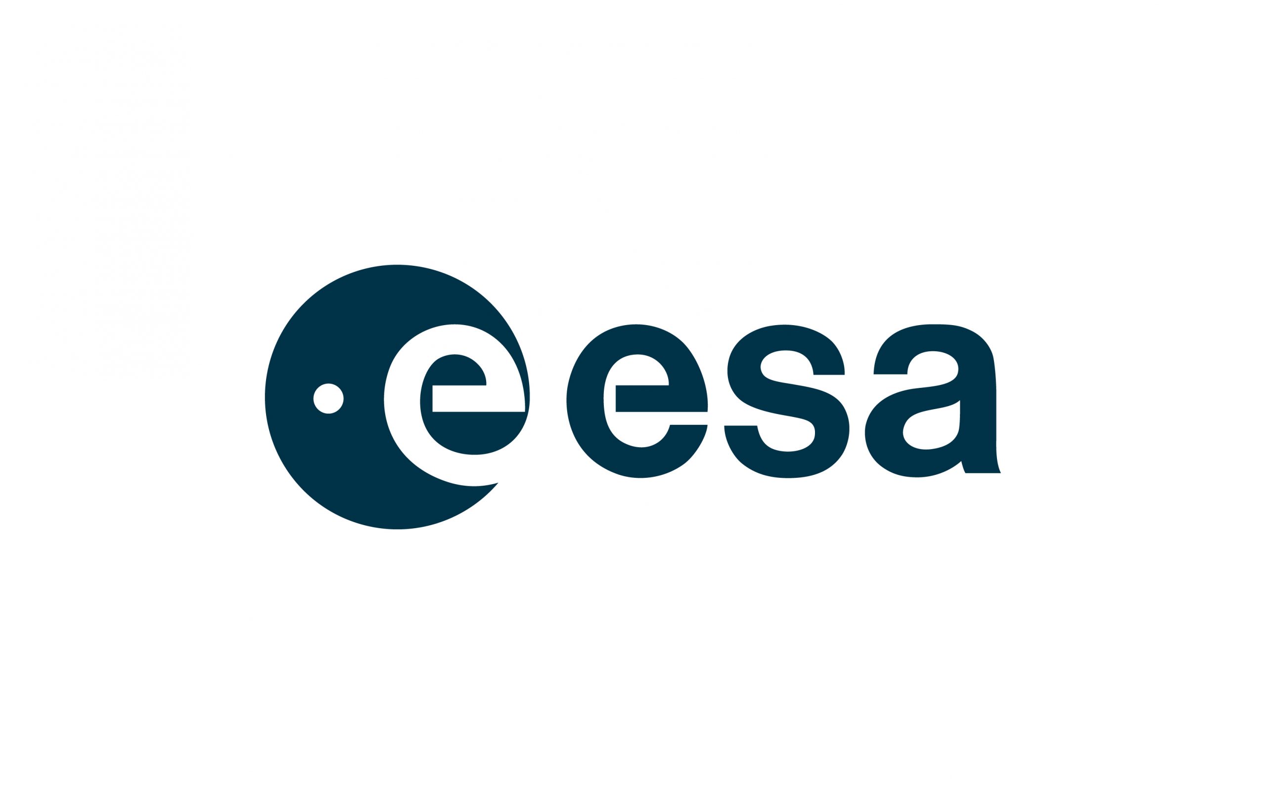 Logo van de Europese Ruimtevaartorganisatie (ESA).
